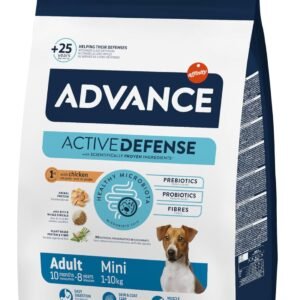 Advance Mini Adult 3 kg – Pienso Premium para Perros de Raza Pequeña