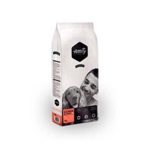Amity Premium Adult Salmon & Rice – Saco 15 kg • Pienso Alta Digestibilidad con Salmón