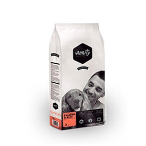 Amity Premium Adult Salmon & Rice – Saco 4 kg • Pienso Alta Digestibilidad con Salmón
