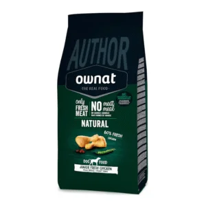 Ownat Author Junior Fresh Chicken · 62 % carne fresca sin cereales