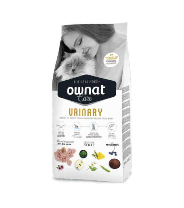 Ownat Care Urinary 1,5 kg · Pienso Grain Free para la salud urinaria del gato