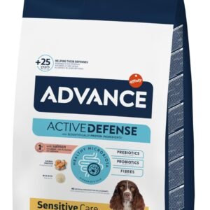 Advance Medium-Maxi Sensitive Salmón 12 kg – Pienso Grain-Free para Perros de Razas Medianas y Grandes con Digestión Sensible