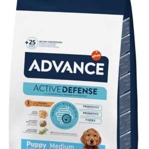 Advance Medium Puppy Pollo 12 kg – Pienso Premium para Cachorros de Raza Mediana (2-15 meses)