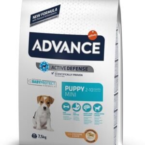 Advance Mini Puppy Pollo 7,5 kg – Pienso Premium para Cachorros de Raza Pequeña (2-12 meses)