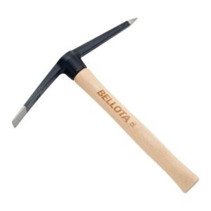 Alcotana Pico-Pala Bellota 5933-A – Cabeza Forjada 620 g con Mango de Haya Ergonómico