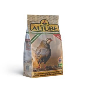Pienso Perdiz Altube Mantenimiento – Saco 5 kg • Nutrición para Etapa de Pelecho