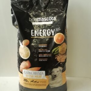 Bonmascota Alta Energía 20 kg – Pienso 30/20 para Perros Adultos con Alta Demanda Calórica