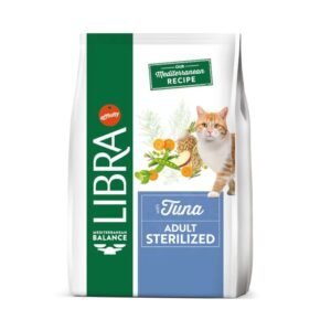 Libra Cat Adult Sterilized Tuna – Saco 12 kg • Pienso Light con Atún para Gatos Esterilizados