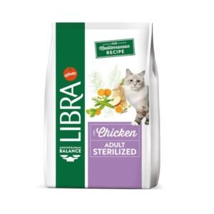 Libra Cat Adult Sterilized Chicken – Saco 1,5 kg • Pienso Light con Pollo para Gatos Esterilizados