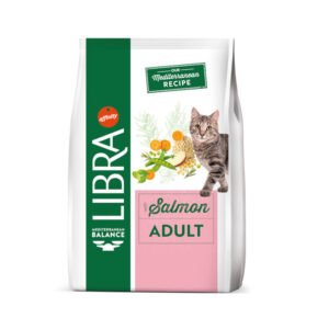 Libra Cat Adult Salmon & Rice – Saco 12 kg • Pienso con Salmón para Gatos Adultos