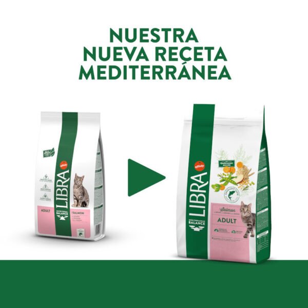 Libra Cat Adult Salmon & Rice – Saco 3 kg • Pienso con Salmón para Gatos Adultos - Imagen 2