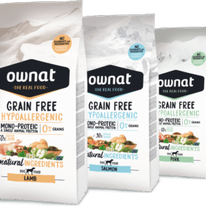 Ownat Grain Free Hypoallergenic Salmon 3 kg · Pienso monoproteico sin cereales