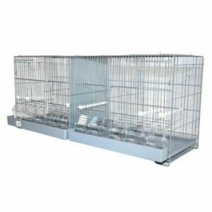 Jaula de Cría Modular 1 m con Separador y Bandeja Extraíble