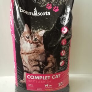 Bonmascota Complet Cat 20 kg – Pienso Súper-Premium 32/14 para Gatos y Gatitos