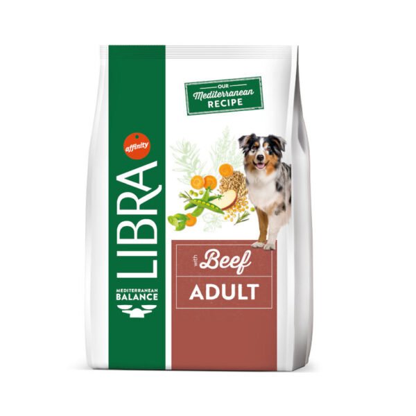 Libra Dog Adult Beef – Saco 14 kg • Pienso Completo con Buey para Perros Adultos