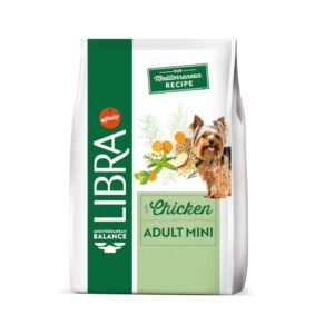 Libra Dog Adult Mini Chicken – Saco 3 kg • Pienso Completo para Perros Adultos de Raza Pequeña