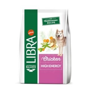 Libra Dog High Energy Chicken – Saco 12 kg • Pienso de Alto Rendimiento para Perros Adultos Activos