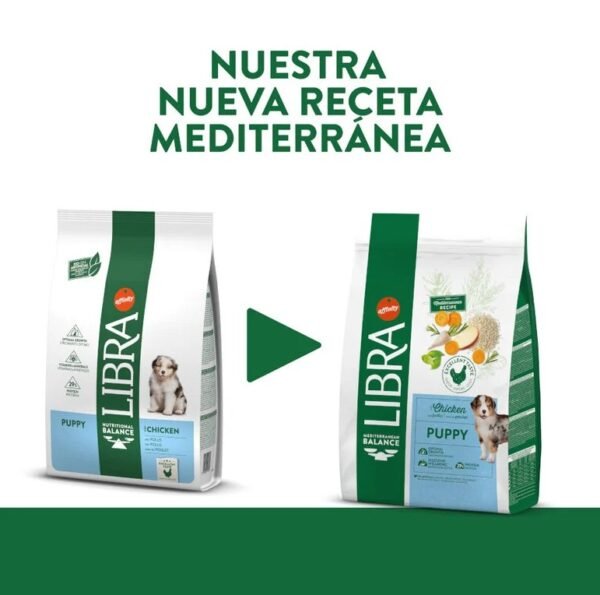 Libra Dog Puppy Chicken & Rice – Saco 3 kg • Pienso para Cachorros (2-12 meses) y Hembras Gestantes/Lactantes - Imagen 2