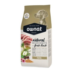 Ownat Classic Duck 4 kg · 40 % pato, Omega 3-6 y condroprotectores